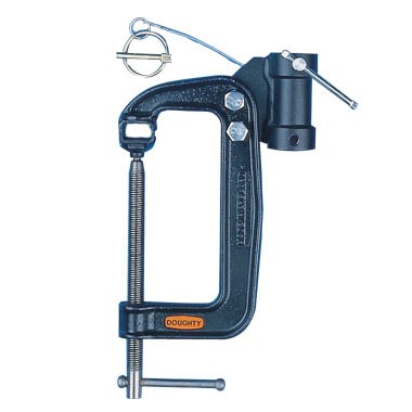 G CLAMP 250mm WITH DUAL POSITION 29mm RECEIVER