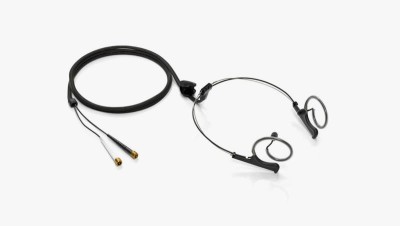 CORE 4560 Binaural Headset, Normal SPL, Black, MicroDot