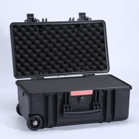 IP Case with Picking Foam Inner Dim.: 522x275x185 mm - With Wheels/ Trolley