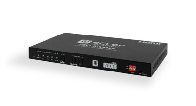 VEO-SWM44 is a compact 4K presentation switcher that includes 2 HDMI 2.0, a USB-