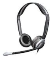CC 540 - Over the head, binaural headset with large ear caps