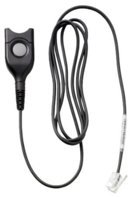 CSTD 01-1 - Standard Bottom cable with 100 cm: EasyDisconnect to Modular Plug