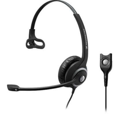 SC 238 - Wired monoaural headset with Easy Disconnect (ED) connectivity.