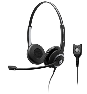 SC 260 - Wired binaural headset with Easy Disconnect (ED) connectivity.