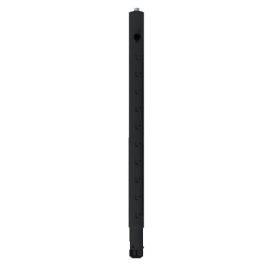 Extension column 700-1100, black