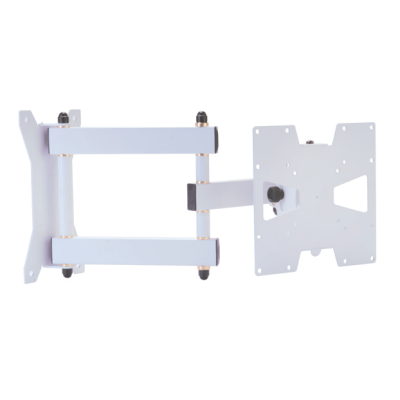 articulated wall monitor mount, FLAGGY ,VESA 200X200, white