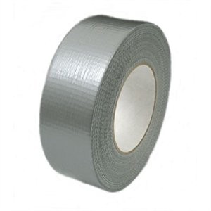 Duct tape 50mm x 50m merkloos zilver (grijs) TS-1609