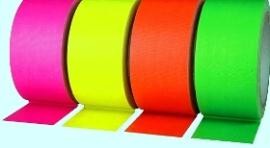 (30) GAFFABAN Cloth Tape Mat Fluo 50mm-25m ROSE