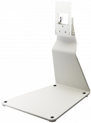 Table stand white, L-shaped for 8341, 8351