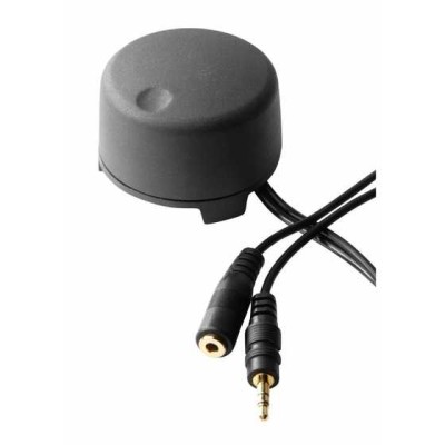 Mono volume control with 1m cable and XLR male / female connectors, Dark grey