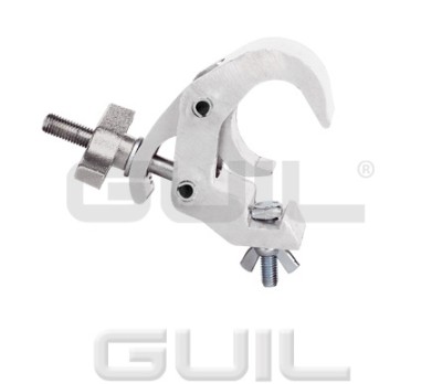ALUMINIUM QUICK TRIGGER CLAMP FITTED WITH M10 BOLT. WIDTH: 30 mm. FITS 38-51 mm