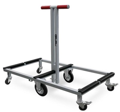 TROLLEY TO TRANSPORT AND STORE STAGE PLATFORMS  (COMPACT DESIGN FOR DOORWAY ACCE