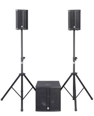 HK Audio LUCAS-2K15 - Active 2,1 stereo PA system - 2000W peak power
