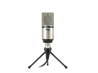 iRig Mic Studio XLR - Large-diaphragm, compact size, analog studio condenser mic