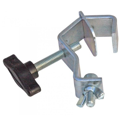 CR30- Steel hook clamp: tube 20-30mm + ALU protection