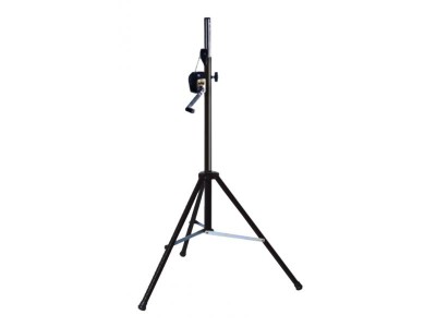 LS290- Wind-Up Lighting Stand, max height 3m, max load 60kg, Made in France