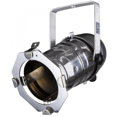 Par 30 silver- ALU PAR30 projector, polished, E27: for PAR30 lamp