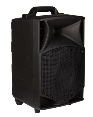 Jb systems PPA-101 - 10" portable PA speaker with USB/SD player, FM radio, mixer - SET