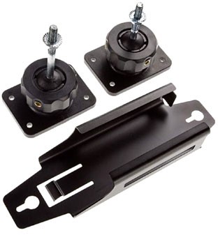Wall-Mount Bracket Kit for Control 2P.  Includes Two Wall Mounts, One Power Supp