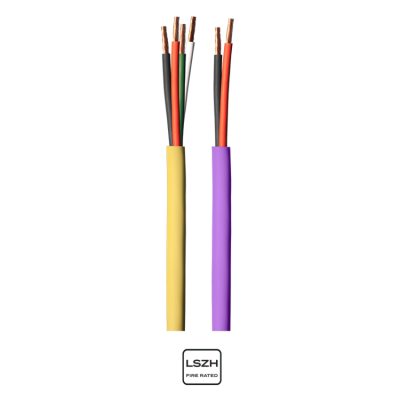 305 m LSZH Purple  16AWG (1,31 mm2) 2C OFC (65 Strands) 6.0¤0.2mm OD, speaker ca