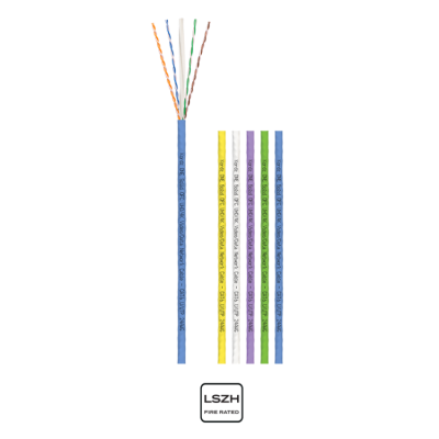 152,5 m LSZH Blue ONE Solid OFC UHD/4K Video/Data shielded network cable? ETL VE