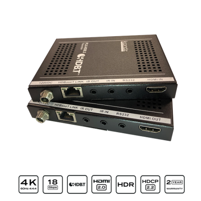 - m   NEW - HDBaseT extender HDMI 2,0 + IR + RS232  (18Gbps to 40m over CAT6)? S