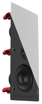 Klipsch DS-250W-LCR Dual 5.25" In-Wall LCR Speaker White PCS