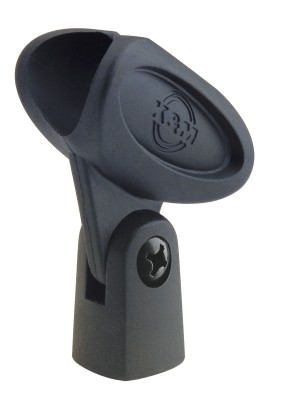 K&M Microfoon Accessoire Microfoonklem 3/8"+5/8" Zwart