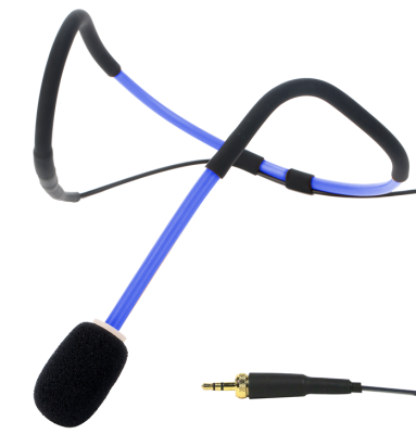 Fitness microphone with 3.5mm locking mini jack (senn)