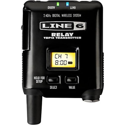 Wireless, digital 14-channel pocket transmitter, included in the Relay G90 syste