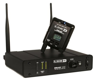 12-channel digital wireless system for guitar and bass, 1 U / 9,5" half-rack for