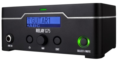 Digital Wireless System for guitars, 24-bit/48 kHz transmission, >120dB dynamic