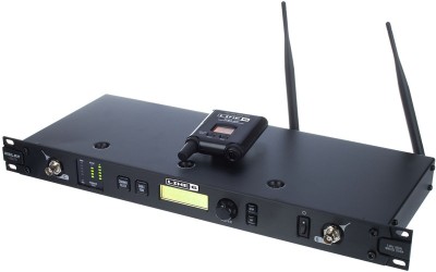 14-channel digital wireless system for guitar and bass, 1 U / 19" rack format