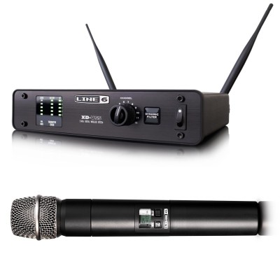 Line 6 XD-V55 - Digital wireless handheld mic system, microphone modeling