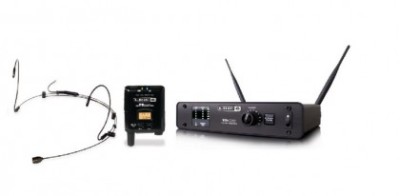 Digital wireless headset microphone system, EQ-filter modeling, frequency respon