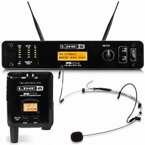 Digital wireless headset microphone system, EQ-filter modeling, frequency respon