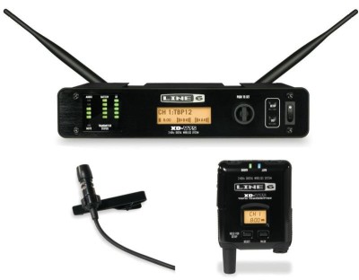 Digital wireless lavalier-microphone system, EQ-filter modeling, frequency respo