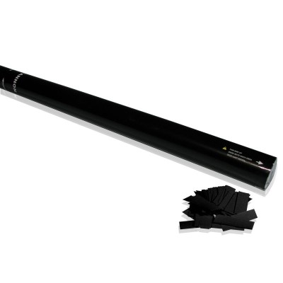 (20) Handheld confetti cannon 80cm Black