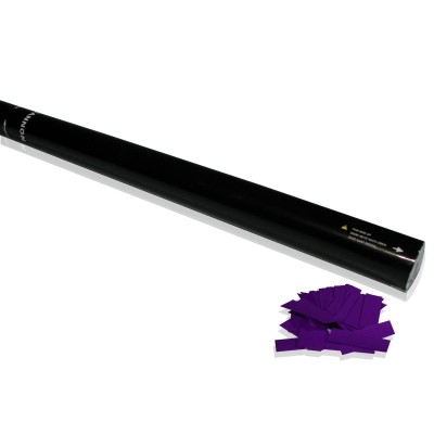 (20) Handheld confetti cannon 80cm Purple