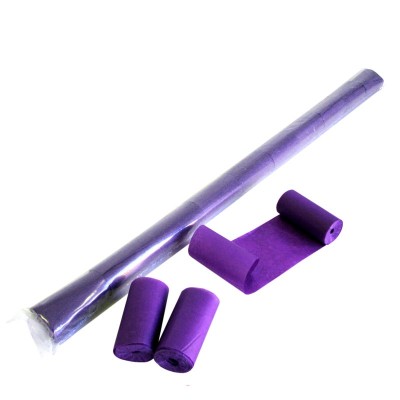 (100) Streamers 10mx5cm Purple 10pcs