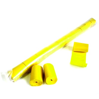 (50) Streamers 20mx5cm Yellow 10pcs