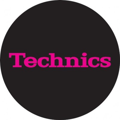 Magma LP-Slipmat Technics "Simple 3" - black/pink