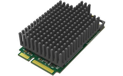 Pro capture mini SDI LH - mini PCIe, 1-channel SDI with loop through. 11mm heats