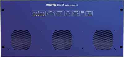 5U fixed configuration I/O unit with 48 mic/line inputs and 16 mic/line outputs