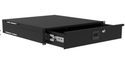 Penn R2292-18-2UK - 2HE lade, HD, 485mm diep, - zwart - prijs per 1 stuk - 2U drawer, HD, 485mm deep, - black - price per piece
