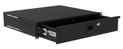 Penn R2292-2UK - 2HE lade, HD, 485mm diep, - zwart - prijs per 1 stuk - 2U drawer, HD, 485mm deep, - black - price per piece