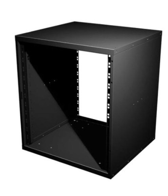 Penn R8400-16 - 16HE 19" kast, 480mm diep, - zwart - prijs per 1 stuk - 16U 19" cabinet, 480mm deep, - black - price per piece