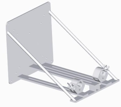 Adjustable wall support for TRIO & QUATRO 290 (450x450x490mm)