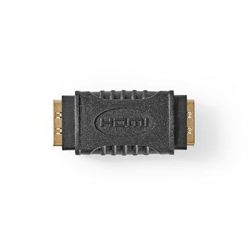 Nedis HDMI -Adapter | HDMI  Female | HDMI  Female | Verguld | Recht | ABS