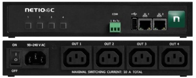 Networked PDU (Power Distribution Unit) with 4x C13 power output